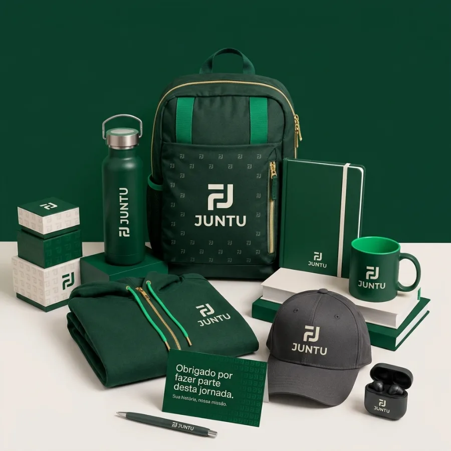 Kit de boas-vindas Juntu
